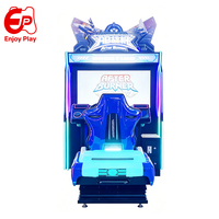Machine d'arcade de tir sur avion à monnayeur en métal, modèle After Burner Climax, avec support en anglais