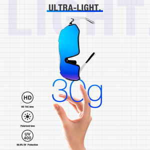 نظارات شمسية رياضية مستقطبة لعدسة الكمبيوتر UV400 لحماية الدراجات والركض والصيد نظارات حماية العينين نظارات حماية شعار مخصص - Product Image 2