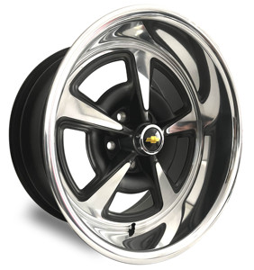 ล้อแม็กซ์ GTS Sprint 18x9.5 5x120.65 ET-6 ระยะเว้น 5.0 นิ้ว ยี่ห้อ Holden ผิวขัดเงาด้วยมือ พร้อมขอบสีดำ - Product Image 1