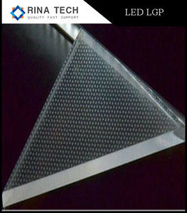 Plaque de guidage lumineux ignifuge UL94 V0-V2 avec motif à points laser pour éclairage à motifs géométriques Rina Tech Vente en gros - Product Image 3