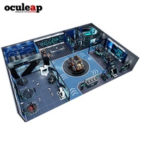 Équipement de terrain de jeux intérieur pour enfants Manèges de parc d'attractions 12D Simulateur de vol 9D Parc à thème Réalité virtuelle Arcade Machine de jeu VR