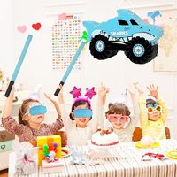 Pinata de coffre au trésor pour enfants fournitures de fête de pirate Pinata de pirate avec chauve-souris et confettis pour décor de fête d'anniversaire