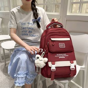 Factory Wholesale Student Backpacks Teenagers School <b>Bag</b> Mochilas Large Capacity Middle Students <b>Bags</b> Girls - Product Image 3
