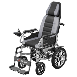 Silla de Ruedas Eléctrica Cansera 214 Todo en Uno, 700W, Respaldo Alto, Largo Alcance, Freno EABS, <span class=keywords><strong>4</strong></span> Amortiguadores, Reposabrazos Abatibles, Doble Uso, Carga de 100KG - Product Image 1