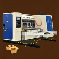 Machine de découpe et d'impression à verrouillage rapide XT-D pour emballages en carton, bouteilles en verre et boîtes lourdes en carton ondulé
