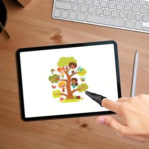 Funda de dedo de pantalla táctil de silicona flexible para escribir juegos de dibujo en tabletas de teléfonos inteligentes - Product Image 6