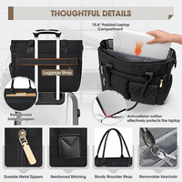 Nouveau Sac fourre-tout durable pour professeur avec compartiment repas isolé