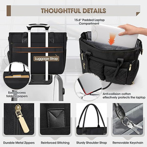 Nouveau <span class=keywords><strong>Sac</strong></span> fourre-tout durable pour professeur avec compartiment repas isolé - Product Image 4