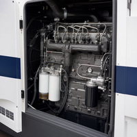 Groupe électrogène diesel silencieux 30 kVA pour alimentation de secours résidentielle, Isuzu triphasé 400 V 60 Hz