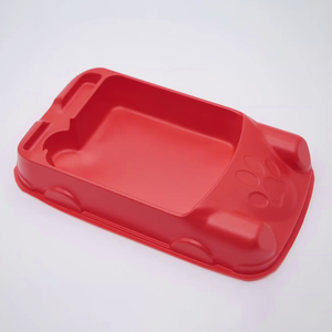 बच्चों के लिए कस्टम कार के आकार का फास्ट फूड ट्रे, भोजन कंटेनर और भंडारण खाद्य ग्रेड टेबलवेयर - Product Image 4