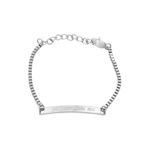 2026 New Wholesale Simple Popular Design Silver Plated <b>Chain</b> Bracelet <b>Titanium</b> Steel Unisex's Bracelets Fashionable Jewelry - Product Image 5