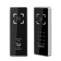 Lecteur de cartes intelligentes NFC IC TTL RS485 WG 26/34 étanche, contrôleur d'accès à code QR dynamique, cadre ABS, 13,56 MHz ISO 14443A, système d'exploitation Linux