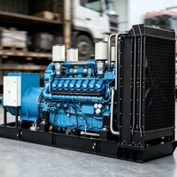 Genset Diesel Industri Weichai 100-1000KW Tipe Terbuka 3 Fasa