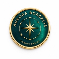 Emballage de montres en métal avec logo personnalisé, logo en métal pour accessoires, détails estampés en alliage de zinc pour sacs à main et articles en cuir