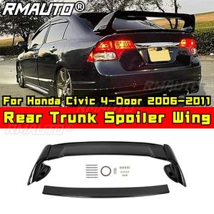 <b>Car</b> Rear Wing Rear Trunk Spoiler Wing <b>Diffuser</b> Protector Body Kit <b>For</b> Honda Civic 4-Door 2006-2011 <b>Car</b> Accessories - Product Image 1