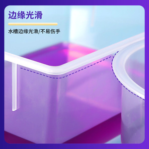 YINYUEBIO Plastic Square And Round Experimental Water Tanks Transparent Durable Large <b>Containers</b> For Lab Teaching Equipment - Product Image 3