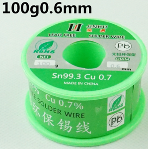 Super qualité certifié Rohs sans plomb 0.5mm 100 grammes fil de <span class=keywords><strong>soudure</strong></span> à noyau de colophane en étain en vente pour les applications de soudage - Product Image 3