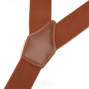 Men 2 in 1 Suspenders Clip on <strong>Button</strong> <strong>Braces</strong> British Retro Vintage <strong>for</strong> Suit Pants <strong>Trousers</strong> Plus Size Big Man Anti Slip Adjustable - Product Image 4