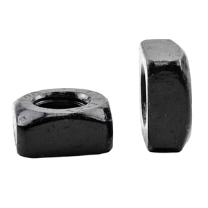 Écrou carré en acier au carbone oxydé noir, acier inoxydable 201/304/316, M3 M4 M5 M6 M12, métrique, à quatre côtés, DIN557 - Product Image 3