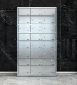 Modern Staff Kitchen <b>Steel</b> <b>Locker</b> 24-door Metal <b>Locker</b> Stainless <b>Steel</b> Dinner Plate Storage Cabinet - Product Image 1