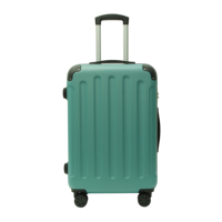 Tragbarer Leichtgewicht-Hartschalenkoffer mit Eckenschutz und Aluminiumstange