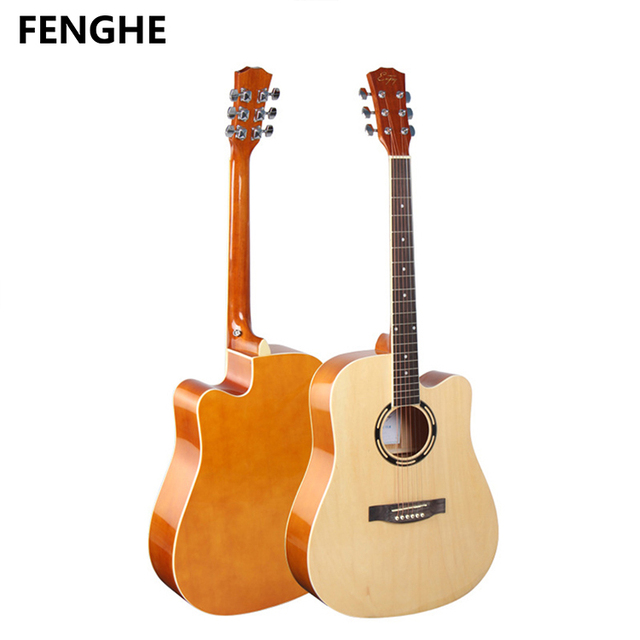 Top Picks for You E41-DDL Factory Professional 41 Inch Acoustic Guitar Travel with Pickup Ideal for Live Performances Beginners