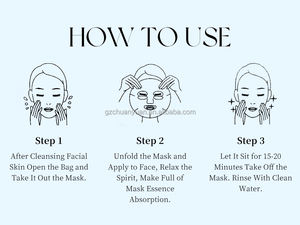 Servizio su misura all'ingrosso maschera di frutta per la cura della pelle del viso nutriente viso maschera idratante per Unisex - Product Image 5