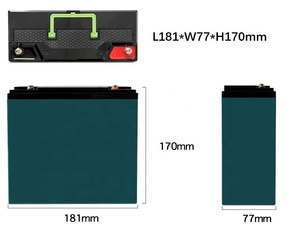 LiFePo4 pil paketi 12.8V 20Ah yedek pil paketi için kurşun asit batarya - Product Image 2