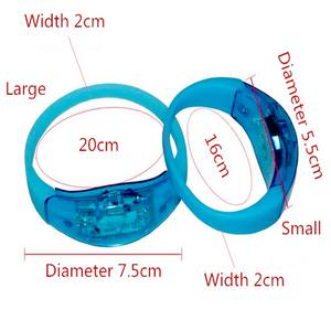 Bracelet LED Lumineux à Commande Sonore et Vibrations pour Fête du Nouvel An - Nouvelle Promotion à Prix Abordable - Product Image 5