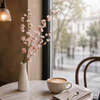 Vente en gros de fleurs artificielles en spray de delphinium et de spur, fausses fleurs en vrac pour fleuristes, planificateurs de mariages, décorateurs d'événements, décoration intérieure