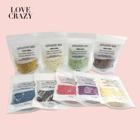 LOVE CRAZY Haricots de cire dure professionnels de haute qualité 100g pour l'épilation OEM sans irritation ni allergie