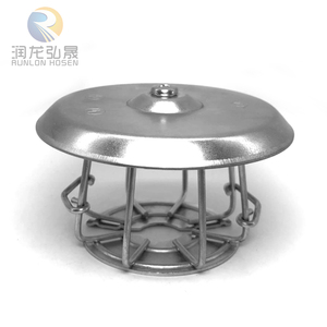 Cho ul FM được liệt kê Chất lượng cao Chrome đỏ phun nước bảo vệ lá chắn G1 S1 cháy bảo vệ cho chữa cháy phun nước - Product Image 5