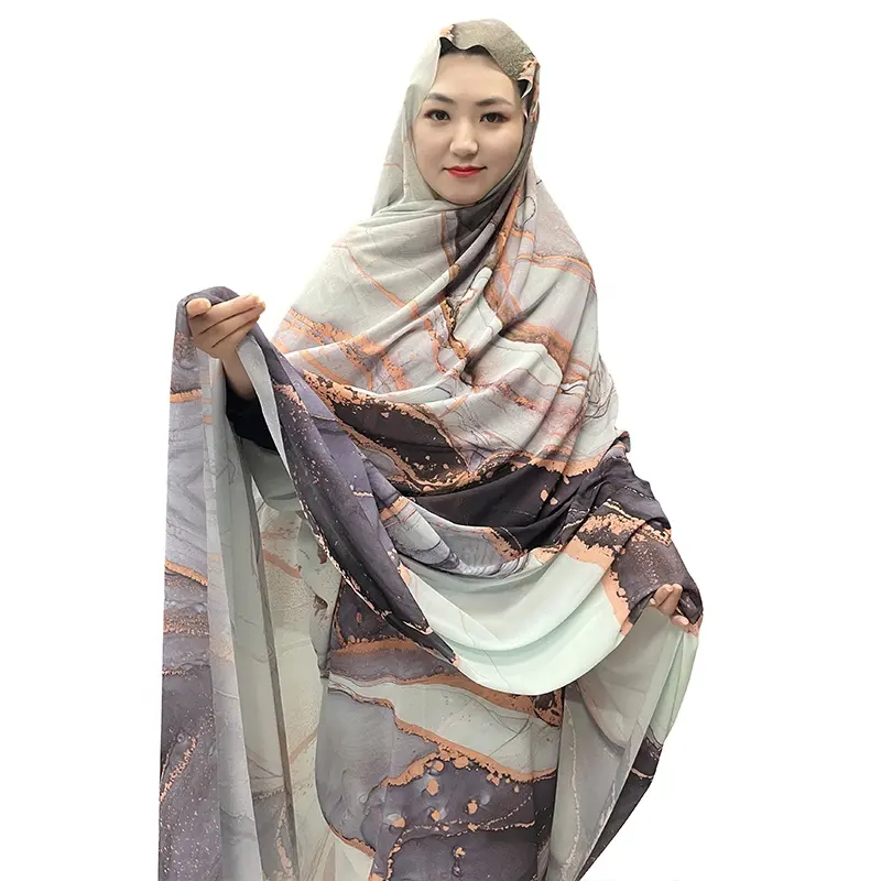 customized 2023 newest price traditional sudanese toub india women toub dress veil in dubai soft chiffon printed fabric
