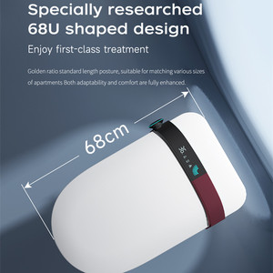 Phòng tắm thông minh nhà vệ sinh inodoro Toilette điện Bidet sưởi ấm cảm biến Đỏ bừng không khí-làm khô sưởi ấm ghế Nhật Bản nhà vệ sinh - Product Image 6