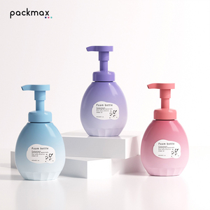 450ml HDPE Foam <b>Pump</b> <b>Bottle</b> for Kids Hand Soap Shower Gel - Eco Friendly Special Shape Mousse Dispenser Wholesale - Product Image 4