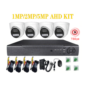 Système de caméra de sécurité XVRview 4CH 2/3/5MP avec audio bidirectionnel, kit de caméra CCTV - Product Image 4