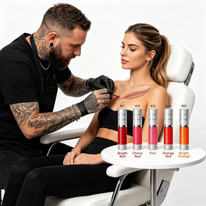 Crema <span class=keywords><strong>de</strong></span> Tinte Semipermanente Premium con Efecto <span class=keywords><strong>de</strong></span> Niebla Natural para Cejas y Labios, Fácil <span class=keywords><strong>de</strong></span> Difuminar, para Estudios <span class=keywords><strong>de</strong></span> Belleza Profesionales - Product Image 2