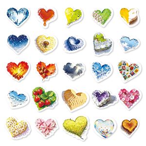 50 Pegatinas Lindas, <span class=keywords><strong>Dibujos</strong></span> Creativos, Estilo Instagram, Materiales <span class=keywords><strong>para</strong></span> Diario, Decoración <span class=keywords><strong>para</strong></span> Carcasas de Teléfono, Pegatinas <span class=keywords><strong>para</strong></span> Equipaje, Pegatinas de Corazón - Product Image 4