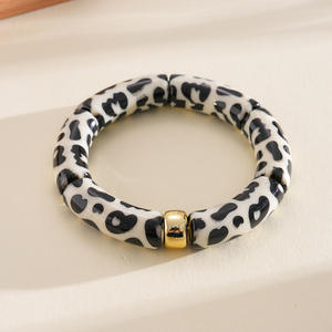 Bracelet enroulé de perles d'eau douce or rose, irrégulier, carré et semi-rond, style rétro, luxe, unisexe, cadeau - Product Image 6