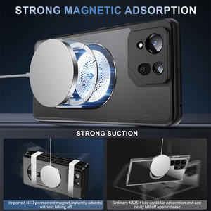 Funda Protectora Esmerilada con Soporte de Disipación de Calor y Aromaterapia con Carga Magnética para <span class=keywords><strong>Asus</strong></span> <span class=keywords><strong>ROG</strong></span> <span class=keywords><strong>Phone</strong></span> 9 8 7 6 / 9 8 6 Pro / <span class=keywords><strong>6D</strong></span> - Product Image 4