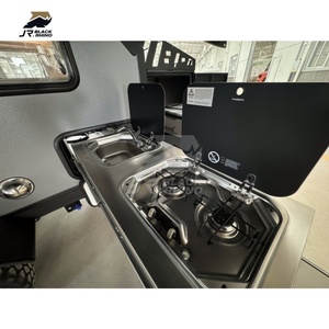 Espaciosa Caravana <span class=keywords><strong>Mini</strong></span> Todoterreno para Camping, Caravana de Aluminio, Autocaravana Móvil, Casa Rodante de Lujo para Exteriores - Product Image 6