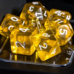 Udixi Nhựa Đa Diện Biểu Tượng Tùy Chỉnh Acrylic Dungeons Và Dragons D & D Minh Bạch Giá Rẻ <span class=keywords><strong>Dice</strong></span> RPG Set - Product Image 6