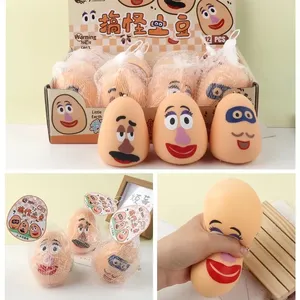 Célébrité d'Internet Nouveau M. Jouet à presser amusant en forme de pomme de terre, matériau TPR, anti-stress, anti-anxiété, à partir de 14 ans, unisexe, marque KJKJ - Product Image 2