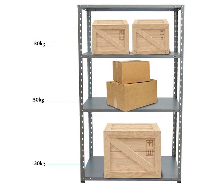 4-Полка Стеллаж Для Hammertone щелевые угол зубчатой рейкой и металлический стеллаж для хранения накладных расходов полка для хранения