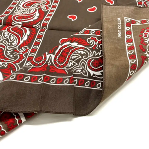 Pañuelos cuadrados con logotipo de impresión Digital personalizado de algodón, bufanda de colores lisos Unisex, pañuelo de estilo personalizado multifuncional - Product Image 3