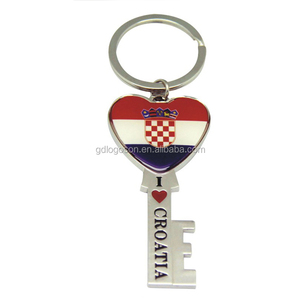 Bán Buôn Dominica Cộng Hòa Lưu Niệm Chủ Chìa Khóa Mở Chai Keyring Tùy Chỉnh Key Shaped Keyring Kim Loại Tùy Chỉnh Keychain - Product Image 2
