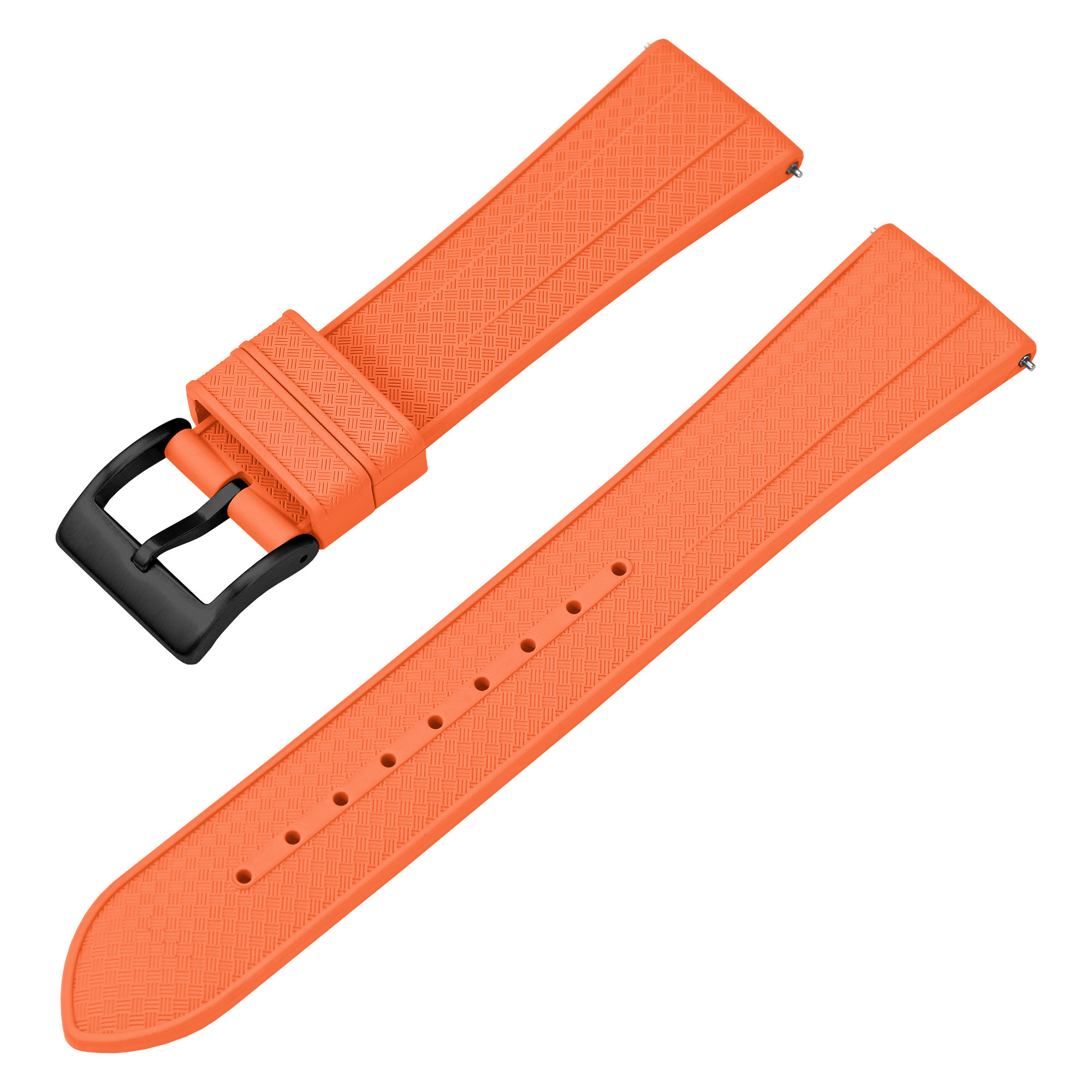 หัวเข็มขัดสีส้ม+ดำ