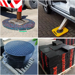 Bán Hot <span class=keywords><strong>HDPE</strong></span> nhựa xe tải 910x910x60 mét uhmwpe Crane OUTRIGGER Jack Pad - Product Image 5