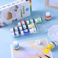 Pintura Acrílica Fluida y Resultado Semipermanente, Ideal para Todos los Soportes, Incluyendo Ropa