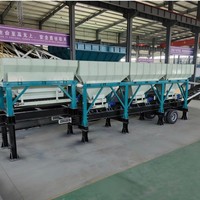 Centrale à asphalte mobile à tambour avec une capacité de production élevée pour la production continue de chaussées routières
